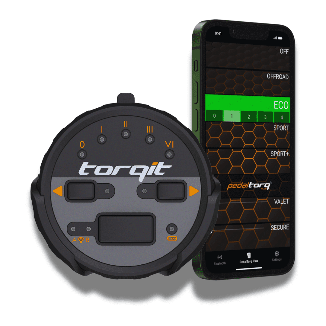 using Torqit Pedal Torq Plus with phone