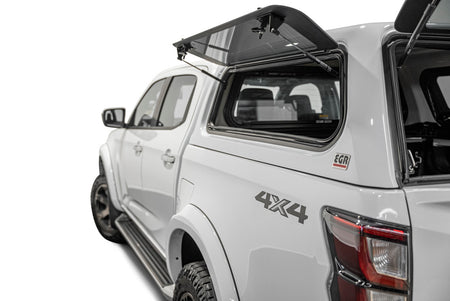 Dmax Bt50 2020 EGR Core Canopy Left Close Up Open Window