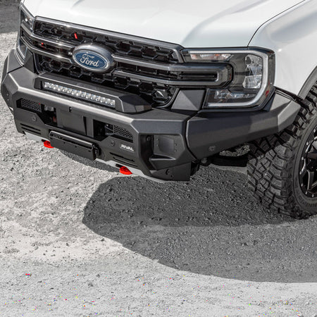 Next Gen Ranger Rival Bull bar close up 3/4 shot