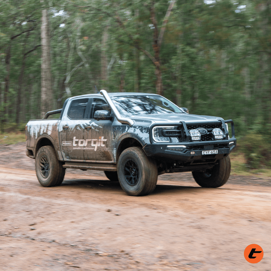 Next Gen Ranger with stainless snorkel offroad