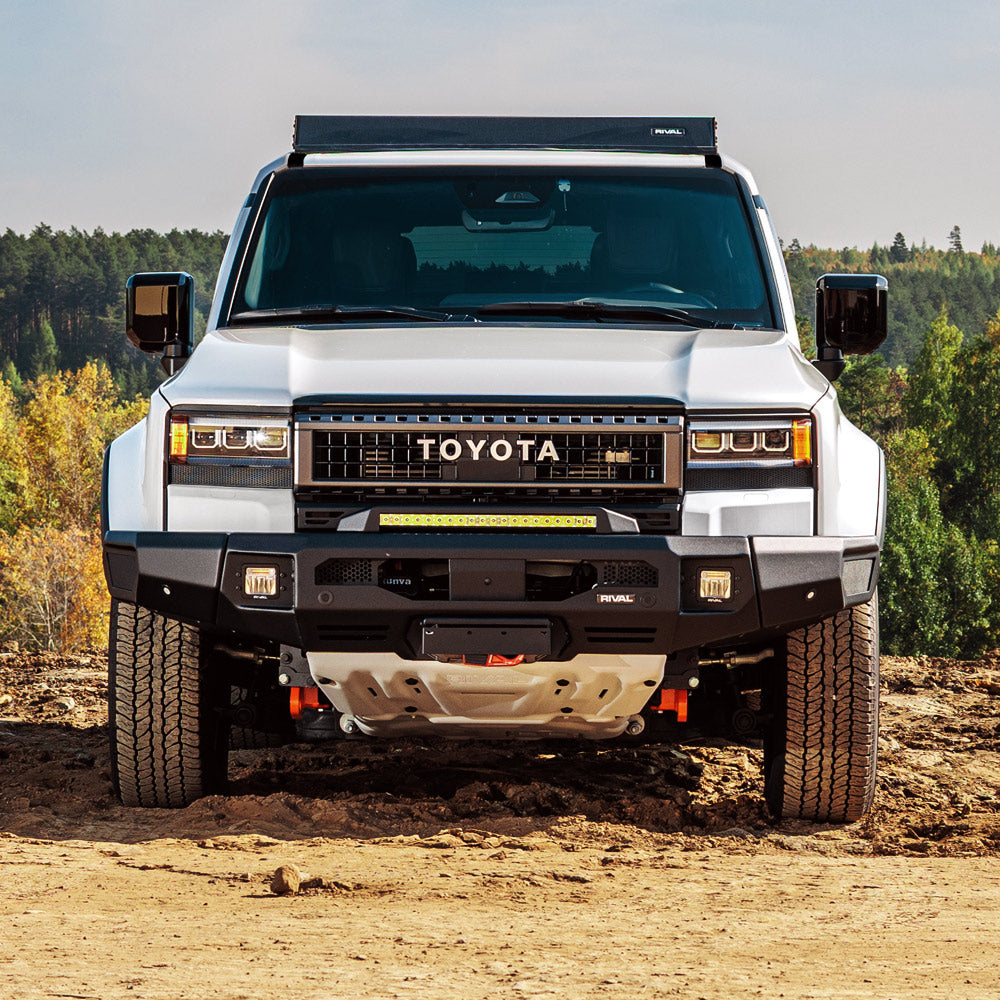 Toyota landcruiser LC20 Rival 4x4 Bull Bar front shot
