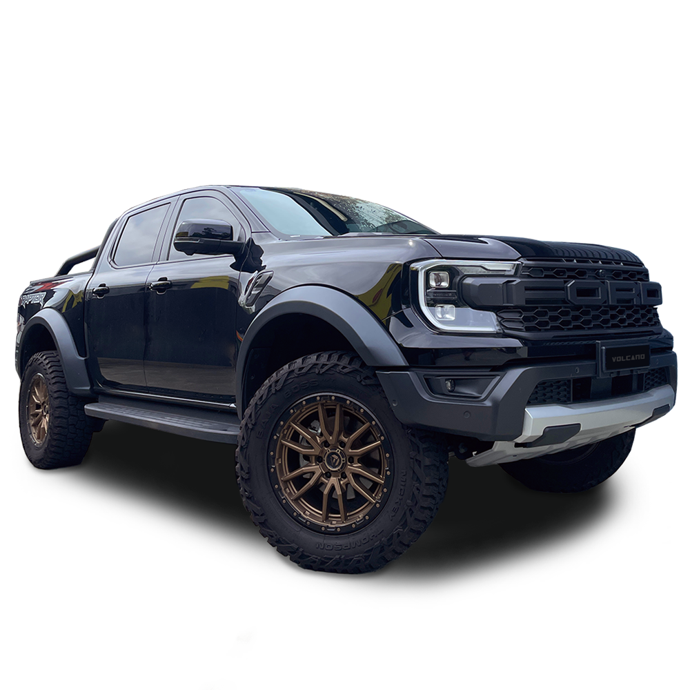 Ford Ranger Raptor with 25mm fender flares