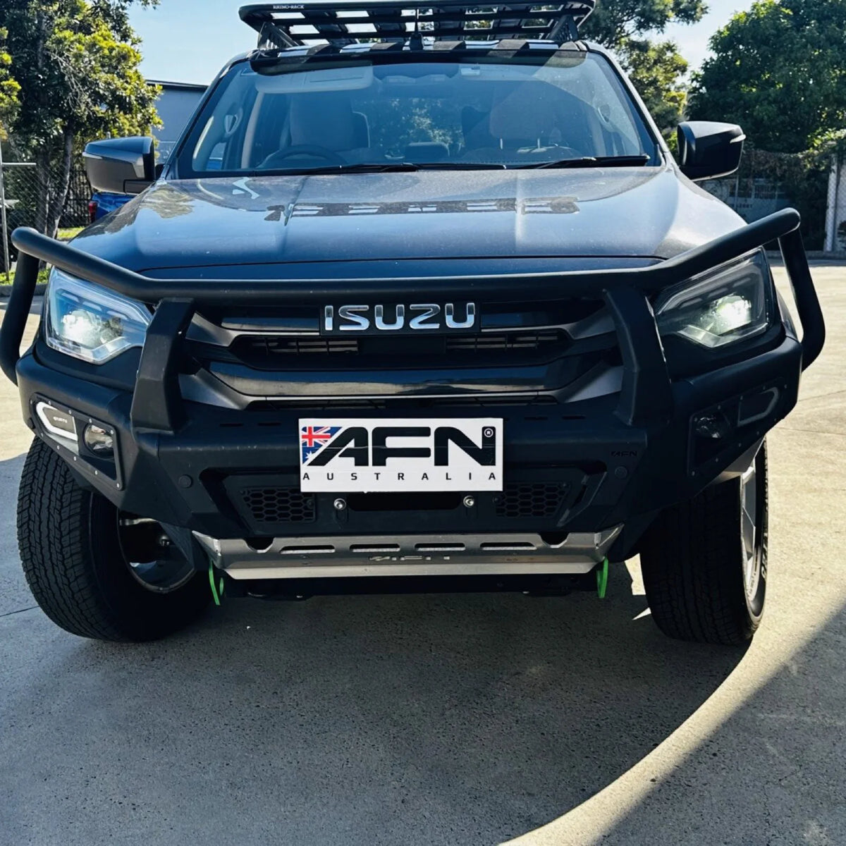 AFN Full Bull Bar for Isuzu D-MAX 2024+ front view