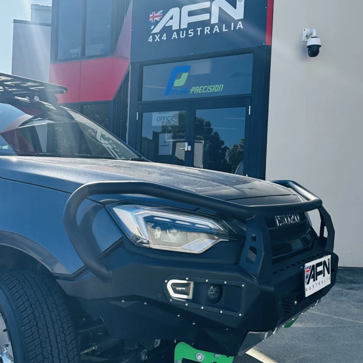 AFN Full Bull Bar for Isuzu D-MAX 2024+ side view