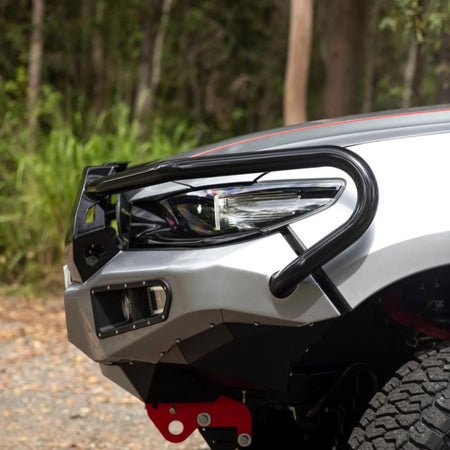 AFN Full Hooped Bull Bar for Mazda BT-50 2020-2024 side view